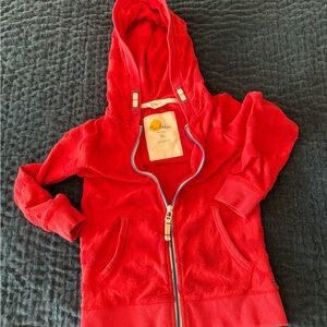 Mini Boden Red Kids Hoodie